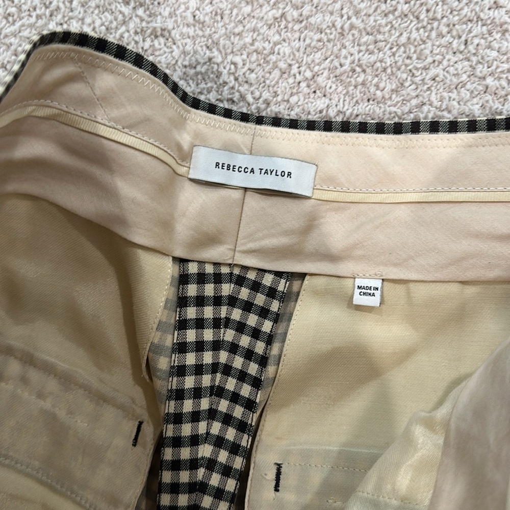 NWOT Rebecca Taylor pants - Picture 5 of 7